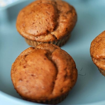 Banános kakaós muffin