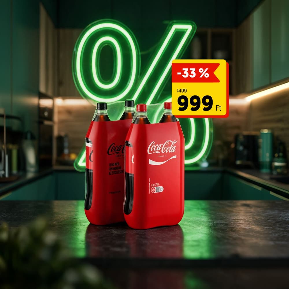 Rég vettél kólát ilyen áron