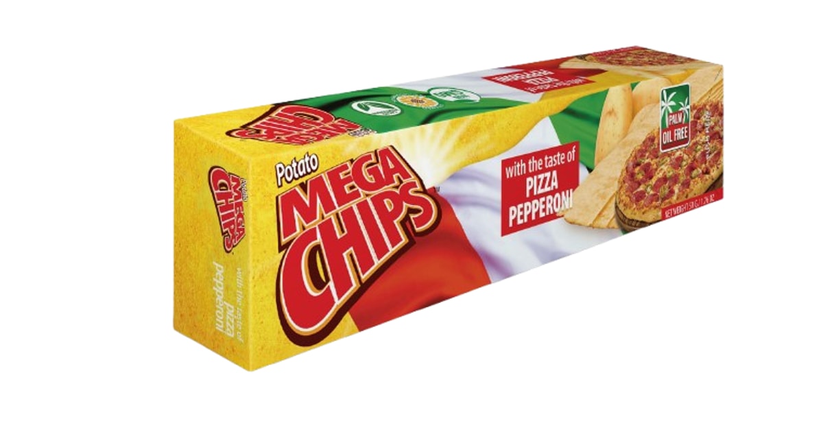 Mega Chips Pizza and Pepperoni 50g