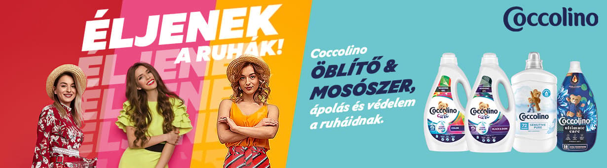 Coccolino - Éljenek a ruhák!
