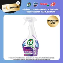 Cif Cleanboost 3in1 levendula&kékpáfrány illatú Multipurpose spray, 500 ml