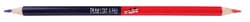 Coloured pencil, double side, triangular, COOL BY VICTORIA, blue-red