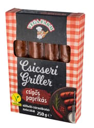 Vega-Farm Csicseri Griller Spicy Vegan Sausages