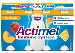 Danone Actimel élőflórás, vegyes gyümölcsízű zsírszegény joghurtital B6- és D-vitaminnal (8x100g)