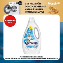 Coccolino White mosószer fehér ruhákhoz, 68 mosás, 2. 72 l