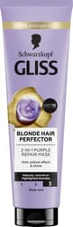Gliss Ashing 2 in 1 Hair Mask Blonde Perfector