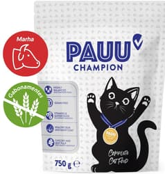 PAUU Champion grain-free granules with fresh beef for cats