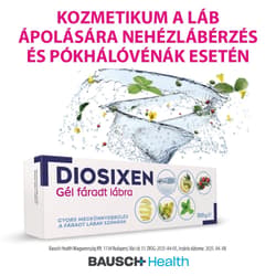 Diosixen gél fáradt lábakra 100mg