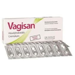 Vagisan Cremolum vaginal suppository moisturizing 16x