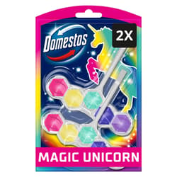 Domestos Power5 Magic Unicorn WC illatosító blokk, 2x50 g