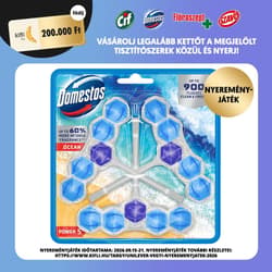 DOMESTOS Power5 WC freshener block, Ocean, 3x50g