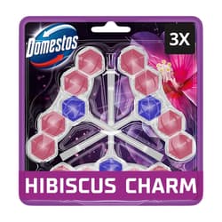 Domestos Aroma Lux Hibiscus WC illatosító blokk, 3x50g