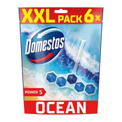 Domestos Power5 Ocean WC illatosító blokk, 6x50 g