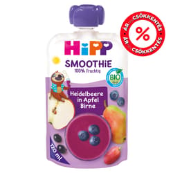 HiPP Organic Smoothie Blueberry in Apple and Pear from 1 year old