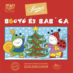 Szerencsi Bogyó & Babóca Christmas candies with milk cream