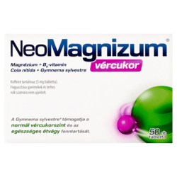 NeoMagnizum vércukor tabletta 50 db