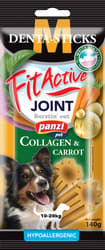 FitActive Hypoallergenic Denta-Sticks Joint Collagen & Carrot - Ízülettámogató és fogtisztító rágórudak (M méret)