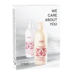 ZIAJA Cashmere gift set - ZIAJA Cashmere protein cream shower gel, ZIAJA Cashmere protein body lotion with pump