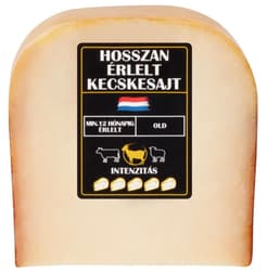 Lecker Zsíros, extra kemény érlelt kecskesajt