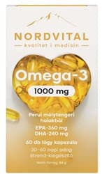 Nordvital Omega-3 Halolaj 60 db