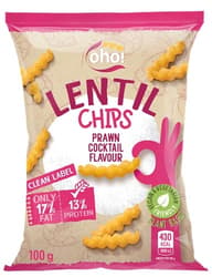 OHO lencse snack garnélás