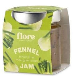 Flore Confectionery fennel jam with lime and mint