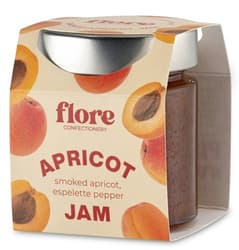 Flore Confectionery smoked apricot jam with espelette chili