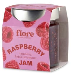 Flore Confectionery raspberry jam with paprika