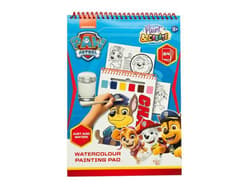 Watercolor book - Paw Patrol