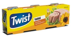 Twist Tuna chunks in sunflower oil 3x80g