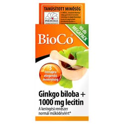 BioCo Ginkgo biloba + Lecithin soft gelatin capsules 90 pcs