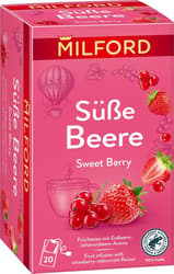 Milford strawberry-currant flavored fruit tea
