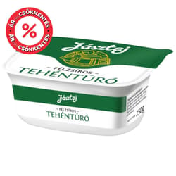 Jásztej félzsíros tégelyes túró
