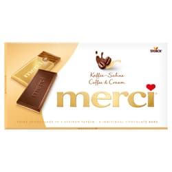 Merci kávés-tejszínes táblás csokoládé