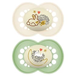 MAM Original Night pacifier DOUBLE 6+ months unisex