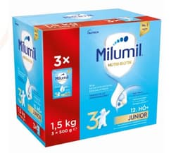 MILUMIL 3 JUNIOR 12. HO+ 1500G COP