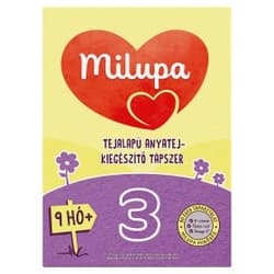 Milupa 3 tejalapú anyatej-kiegészítő tápszer 9 hó+
