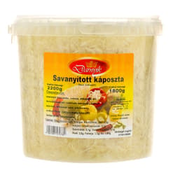 Darnyik savanyított káposzta, vödrös