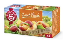 Teekanne World of Fruits Sweet Peach őszibarack ízű gyümölcstea