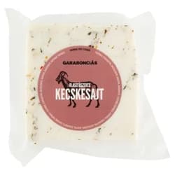 Alföldi Garabonciás érlelt félkemény darabolt olaszfűszeres kecskesajt  100 % kecsketejből