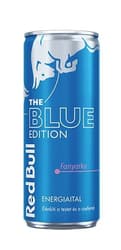 Red Bull Blue Edition fanyarka ízű energiaital