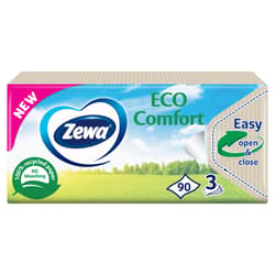 Zewa Deluxe Eco Comfort 3ply hanky 90 pcs