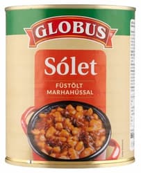 Globus salted meat with smoked beef