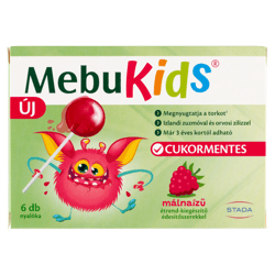 MebuKids nyalóka málna 6 db