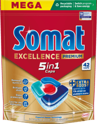 Somat 5in1 mosogatógép kapszula 42 db