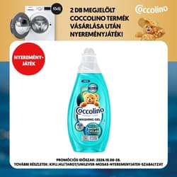 Coccolino Wonder Wash mosószer gyors mosáshoz, Speed Clean, 37 mosás, 1. 48 l