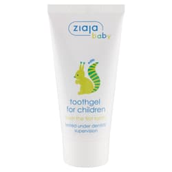 ZIAJA Gyermek fogkrém - áfonyás, fluoridmentes, 6 hónapos kortól
