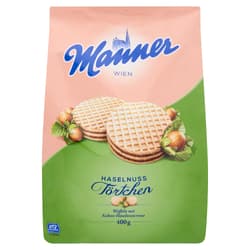 Manner kakaós-mogyorókrémmel töltött ostya