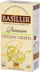 Basilur Premium Ceylon green filteres zöld tea