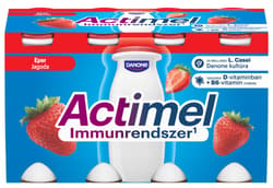 Danone Actimel zsírszegény, élőflórás, eperízű joghurtital (8x100g)